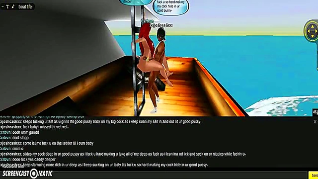 15-Minute 3D Anime Adventure – IMVU Game Porn With Seductive Hentai Characters