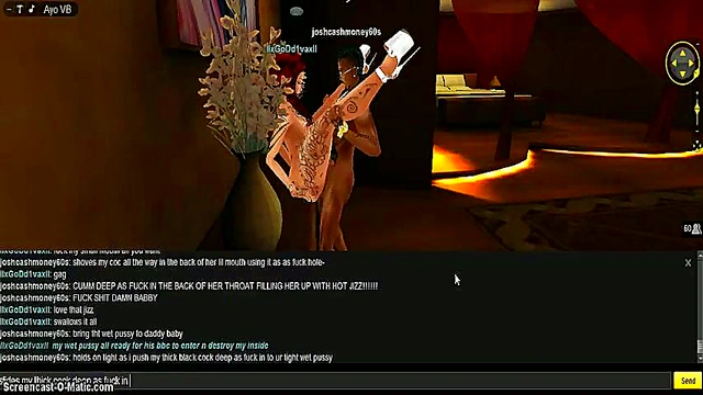 3D Hentai Diva Seduces in Bedroom for Intense Game-Like Porn Action