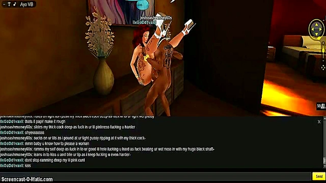 3D Hentai Diva Seduces in Bedroom for Intense Game-Like Porn Action