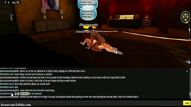 3D Hentai Diva Seduces in Bedroom for Intense Game-Like Porn Action