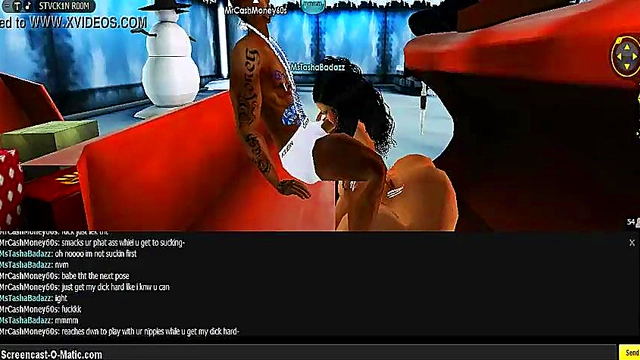 3D Cartoon Anime Babe Gets Fucked In Hot Game IMVU Action