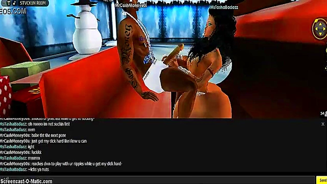 3D Cartoon Anime Babe Gets Fucked In Hot Game IMVU Action