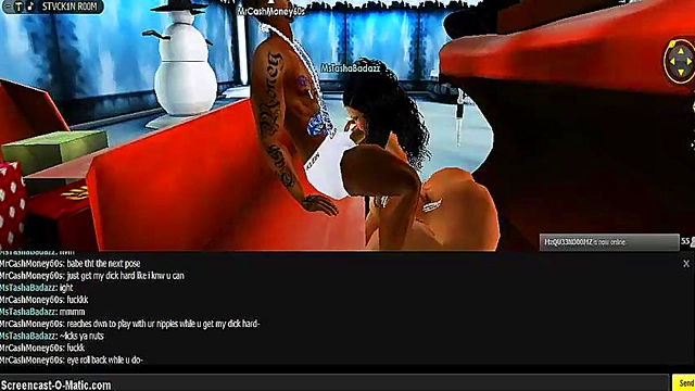 3D Cartoon Anime Babe Gets Fucked In Hot Game IMVU Action