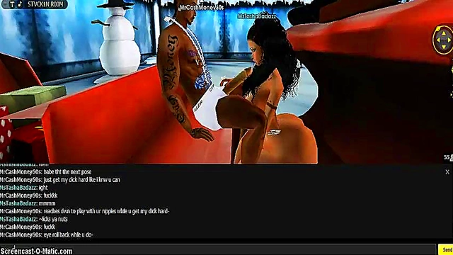 3D Cartoon Anime Babe Gets Fucked In Hot Game IMVU Action