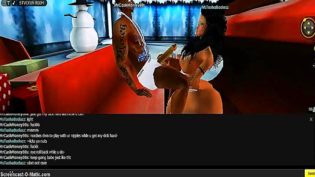 3D Cartoon Anime Babe Gets Fucked In Hot Game IMVU Action