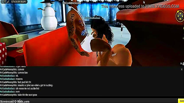 3D Cartoon Anime Babe Gets Fucked In Hot Game IMVU Action
