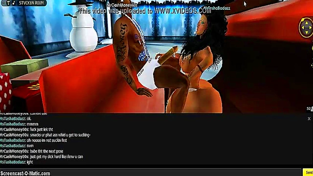 3D Cartoon Anime Babe Gets Fucked In Hot Game IMVU Action