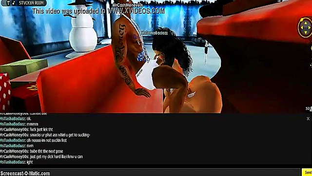 3D Cartoon Anime Babe Gets Fucked In Hot Game IMVU Action