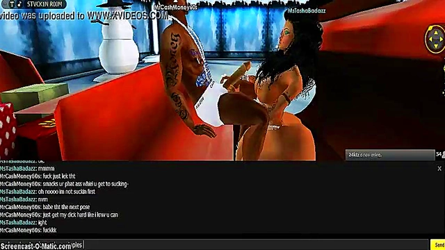 3D Cartoon Anime Babe Gets Fucked In Hot Game IMVU Action