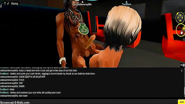 Tori Black Trains 3D Anime Game Character In Hot IMVU Porn Scene