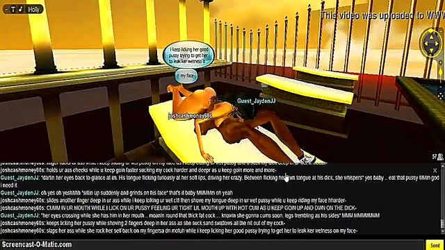 Greek Goddess Seduces in 3D IMVU Game for Steamy Anime Action