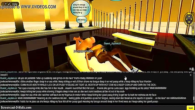 Greek Goddess Seduces in 3D IMVU Game for Steamy Anime Action