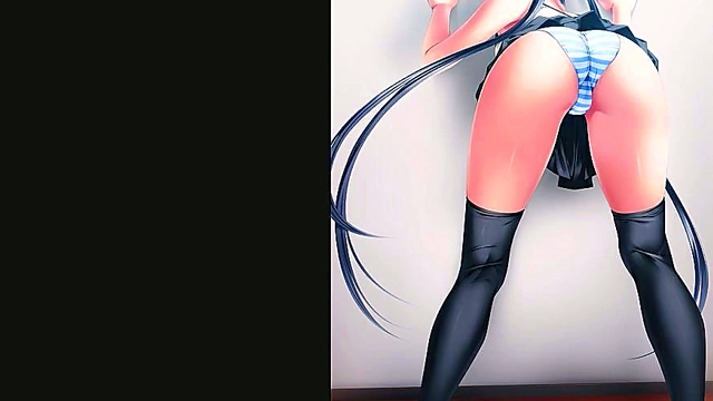 Sexy Nude Manga Girl Poses Seductively in Ecchi Art by Rezi