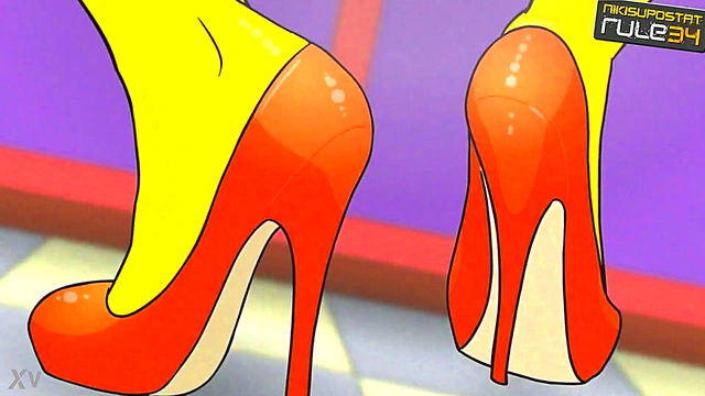 Marge Simpson Gets Fucked Hard In The Kitchen For A Juicy Ass Creampie