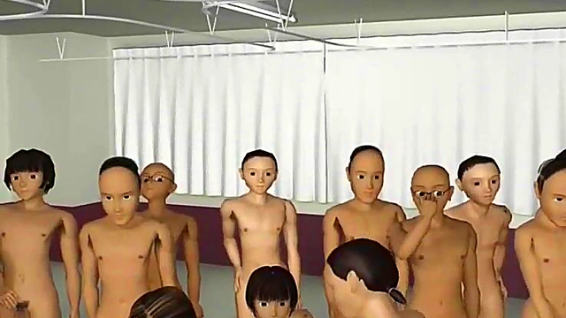 voluptuous 3D Hentai Babe Shows Off Her Massive Tits In Sexy Scenes