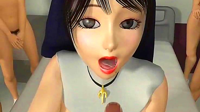 voluptuous 3D Hentai Babe Shows Off Her Massive Tits In Sexy Scenes