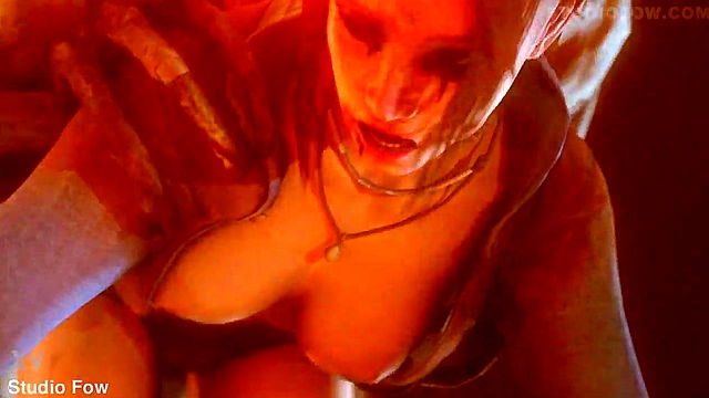 Rough Anal Adventure – Kat Fights Monster Demon for Ass-Fucking Pleasure