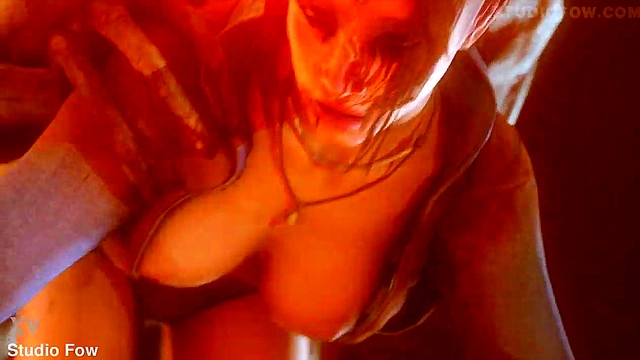 Rough Anal Adventure – Kat Fights Monster Demon for Ass-Fucking Pleasure