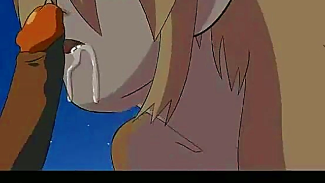 Teen Blonde Clover Sluts It Up With A Threesome Facial In Totally Spies Parody