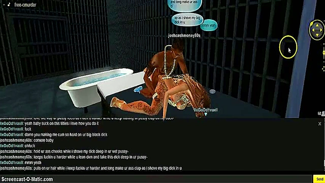 3D Diva Behind Bars – Imprisoned Anime Babe Gets Animated Porn Action