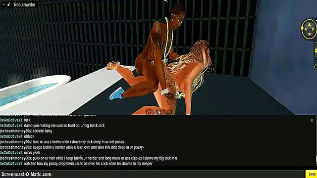 3D Diva Behind Bars – Imprisoned Anime Babe Gets Animated Porn Action