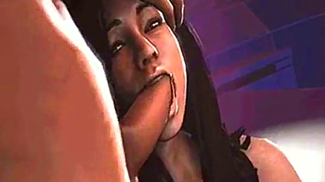 Hot 3D Anime Babe Nails Double Penetration Hardcore Sex With Big Tits Blow Job