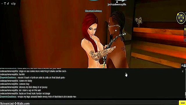 Gleamin Shower – 3D Hentai Couple Gets Steamy In The Game