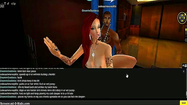 Gleamin Shower – 3D Hentai Couple Gets Steamy In The Game