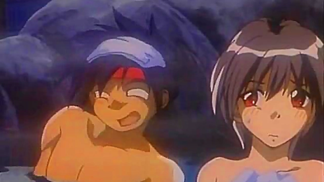 Teen Anime Couple Enjoy Intense Bedtime Action & Passionate Moments