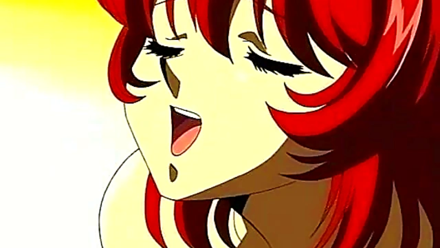 Redhead Hentai Babe Gets Fucked Roughly From Behind For Intense Orgasm