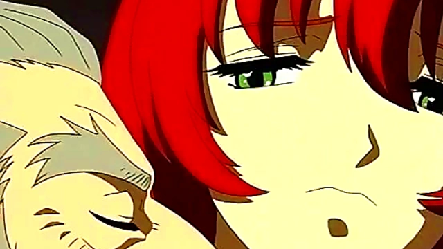 Redhead Hentai Babe Gets Fucked Roughly From Behind For Intense Orgasm