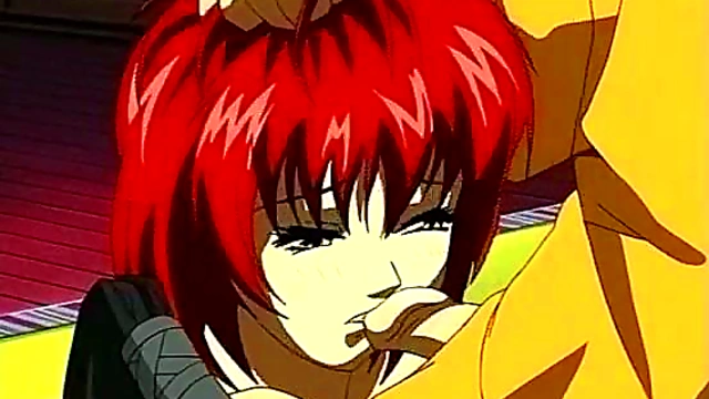 Redhead Hentai Babe Gets Fucked Roughly From Behind For Intense Orgasm