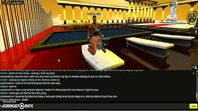 Greek Goddess Seduces Gamer With 3D Hentai Porn Action