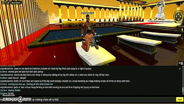 Greek Goddess Seduces Gamer With 3D Hentai Porn Action