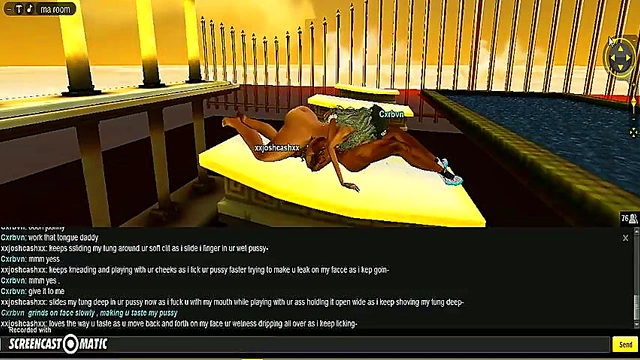 Greek Goddess Seduces Gamer With 3D Hentai Porn Action