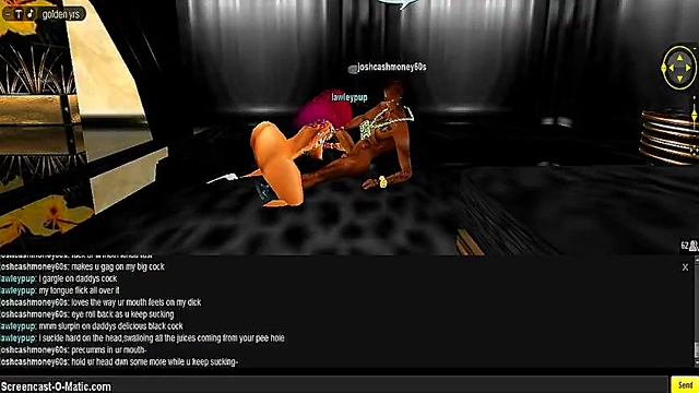 3D Anime Babe Seduces You In Virtual Game Room For Hot Action