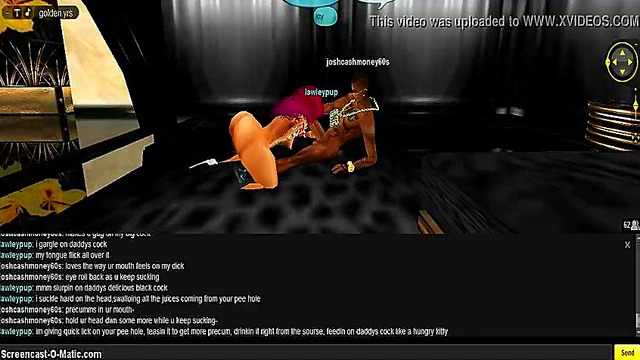 3D Anime Babe Seduces You In Virtual Game Room For Hot Action