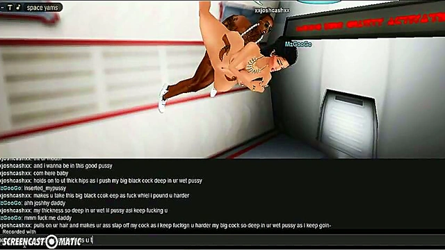 Spaceroom Seduction – 3D Hentai Couple Engages in Intense Game-Like Erotica