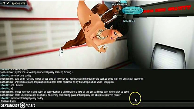 Spaceroom Seduction – 3D Hentai Couple Engages in Intense Game-Like Erotica