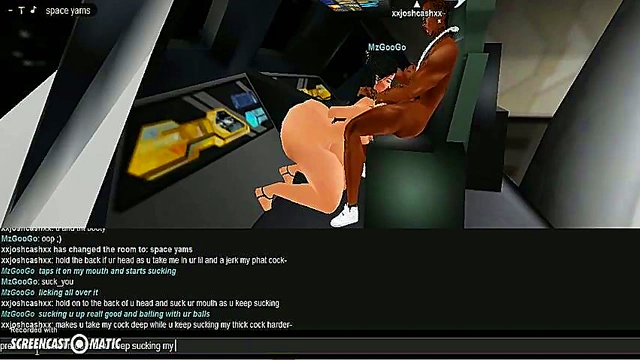 Spaceroom Seduction – 3D Hentai Couple Engages in Intense Game-Like Erotica