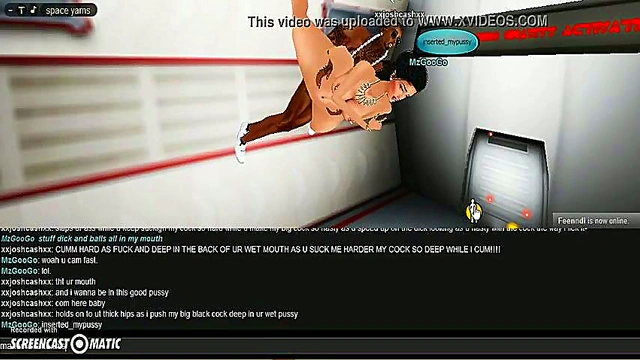 Spaceroom Seduction – 3D Hentai Couple Engages in Intense Game-Like Erotica