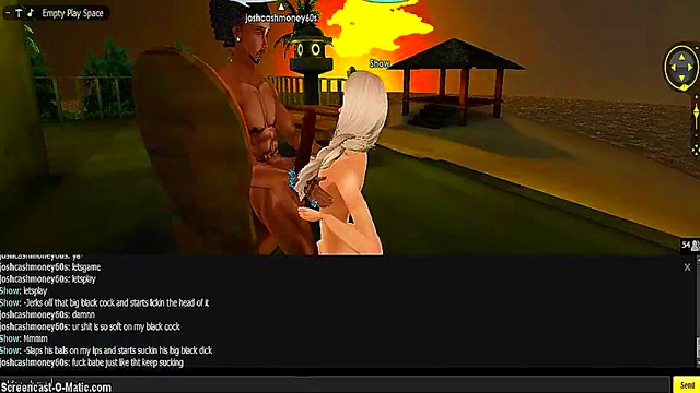 3D Hentai Game Babe Shows Off Her Assets With Sexy IMVU Porn Scene