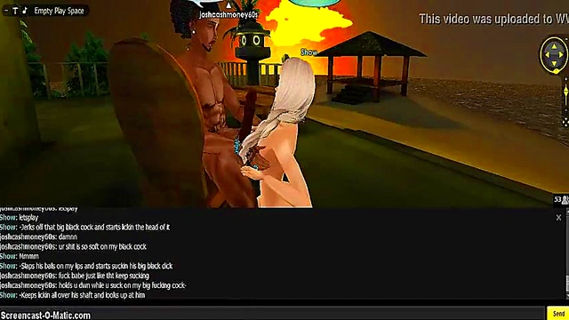 3D Hentai Game Babe Shows Off Her Assets With Sexy IMVU Porn Scene