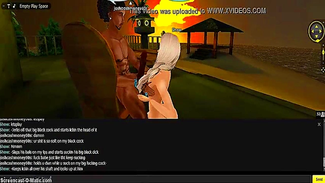 3D Hentai Game Babe Shows Off Her Assets With Sexy IMVU Porn Scene