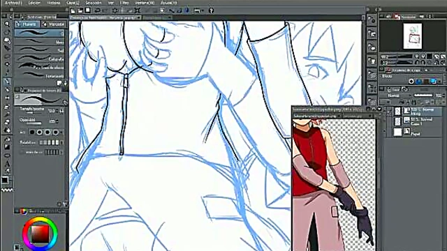 Naruto x Hinata Hentai Speed Paint – Intimate Vaginal Scene by Dark Mangaka