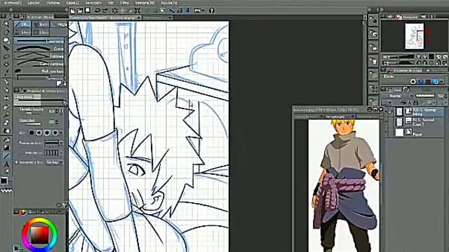 Naruto x Hinata Hentai Speed Paint – Intimate Vaginal Scene by Dark Mangaka