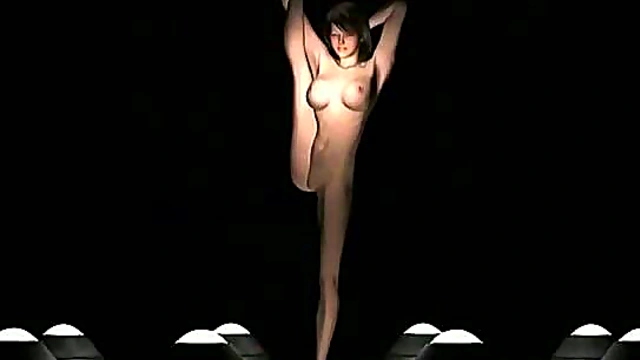 Busty 3D Cutie Spreads Wet Pussy Wide Open for Hardcore Anime Action