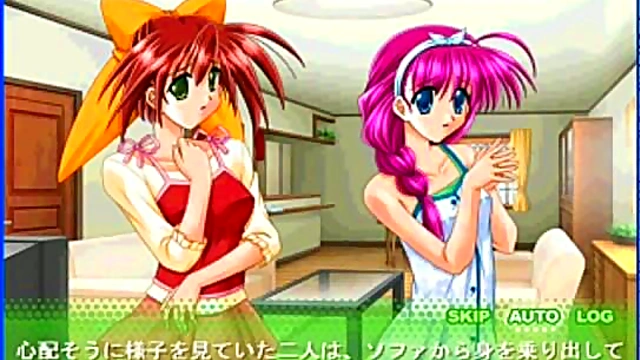 Cute Anime Chick Gets Fucked Hard In Eroge Style Hentai Action