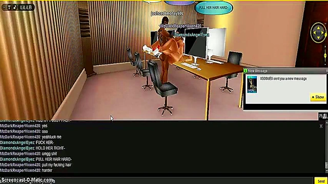 Dia and Dark Engage in Steamy 3D Animation Porn Threesome Adventure