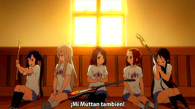 K-ON! Anime Girls Enjoy Sexy Fun With Music & Passionate Moments